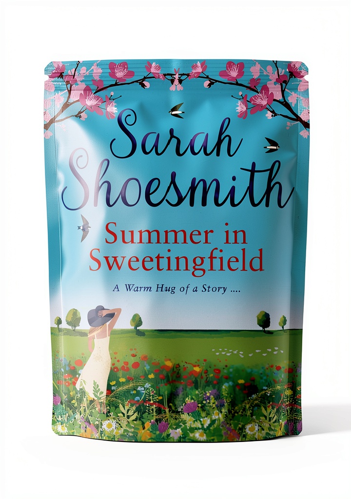 Installing Sweetingfield Series: A Holiday Story by Cosy Up Press on a wooden desk