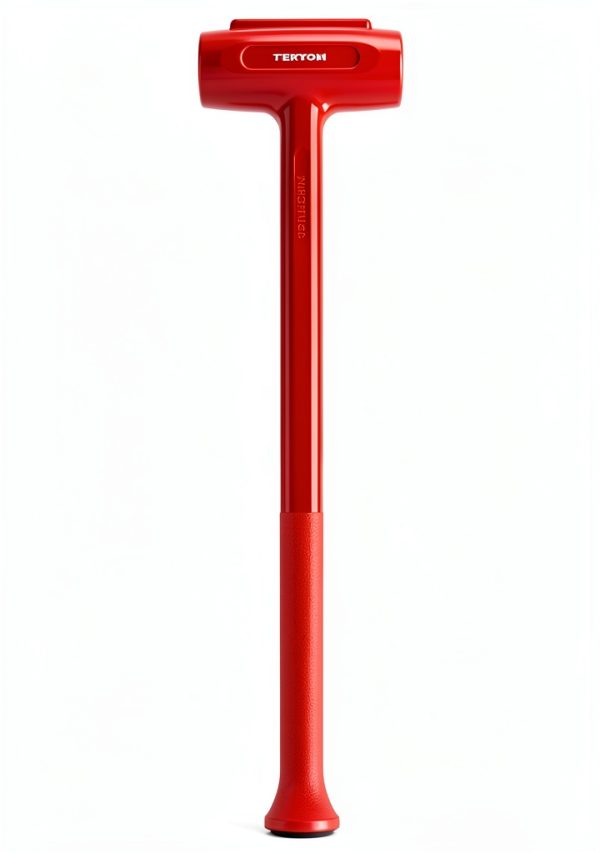 Dead Blow Sledge Hammer TEKTON 156 oz Red with Polyurethane Grip-0