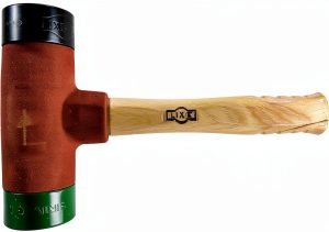 Lixie Dead Blow Hammer 38oz 2" Dia Aluminum Head Hickory Handle-0