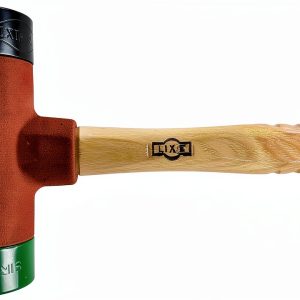 Lixie Dead Blow Hammer 38oz 2" Dia Aluminum Head Hickory Handle-0