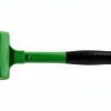 Grip 2 lb Deadblow Hammer Green Steel Shot Head with Cushioned Face-3