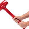 Dead Blow Sledge Hammer TEKTON 156 oz Red with Polyurethane Grip-5