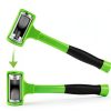 Grip 2 lb Deadblow Hammer Green Steel Shot Head with Cushioned Face-1