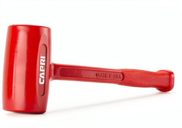 Dead Blow Hammer Capri Tools 45 oz Red Alloy Steel Hand Hammer-3