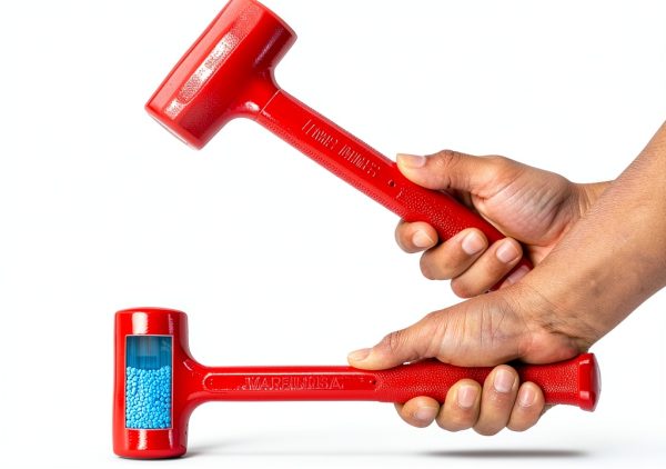 Dead Blow Hammer Capri Tools 45 oz Red Alloy Steel Hand Hammer-1