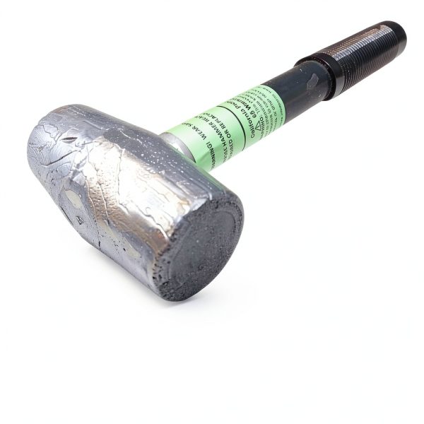 Dead Blow Hammer RotoMetals 5lb Lead with Ergonomic Alloy Steel Handle-2