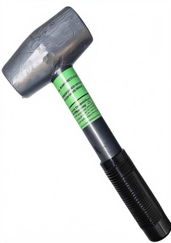 Dead Blow Hammer RotoMetals 5lb Lead with Ergonomic Alloy Steel Handle-0