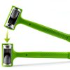 GRIP 3 pc Deadblow Multi-Purpose Hammer Set - 12 oz Brass Hammer, 1 lb Ball Peen Hammer, 1/2 lb Deadblow Mallet - Metal Shaping - Home, Garage, Workshop-5