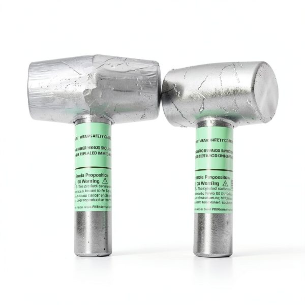 Dead Blow Hammer RotoMetals 5lb Lead with Ergonomic Alloy Steel Handle-3