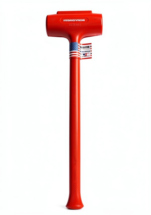 Polyurethane Dead Blow Hammer (144 oz, Red)-1