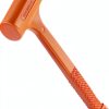 Dead Blow Hammer YIYITOOLS 1lb Orange Unibody with Steel Ball-0