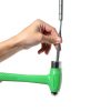 GRIP 3 pc Deadblow Multi-Purpose Hammer Set - 12 oz Brass Hammer, 1 lb Ball Peen Hammer, 1/2 lb Deadblow Mallet - Metal Shaping - Home, Garage, Workshop-8
