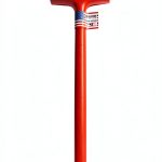Polyurethane Dead Blow Hammer (144 oz, Red)-0