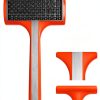 MAXPOWER Dead Blow Hammer, 5 LB dead Blow Mallet with Checkered Grip Handle, Spark and Rebound Resistant - Orange-2