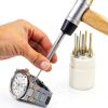 SE 5-IN-1 Dual Interchangeable Hammer - Threaded Copper, Brass Faces - 9-inch Gunsmithing Hammer - 8355HH-5