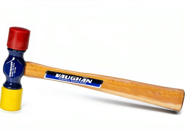 VAUGHAN Soft Face Hammer, American High Carbon Steel Head, 6 oz, Made In The USA, SF6, VN19310-3