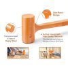 Dead Blow Hammer YIYITOOLS 1lb Orange Unibody with Steel Ball-1